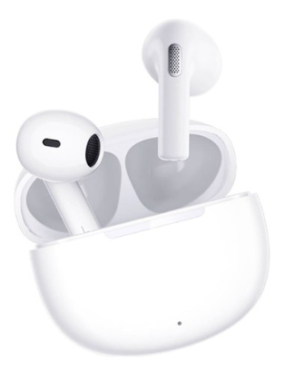 QCY 에일리팟 무선 블루투스 이어폰+3D 스티커, 화이트, T20