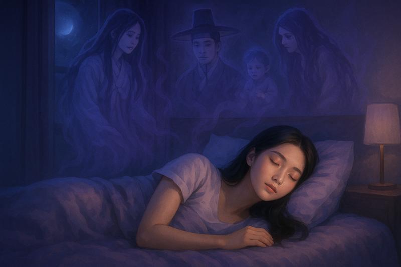 귀신 보는 꿈의 다양한 해석