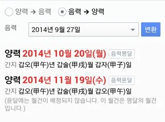 음력과 윤달 차이 역사 의미_11