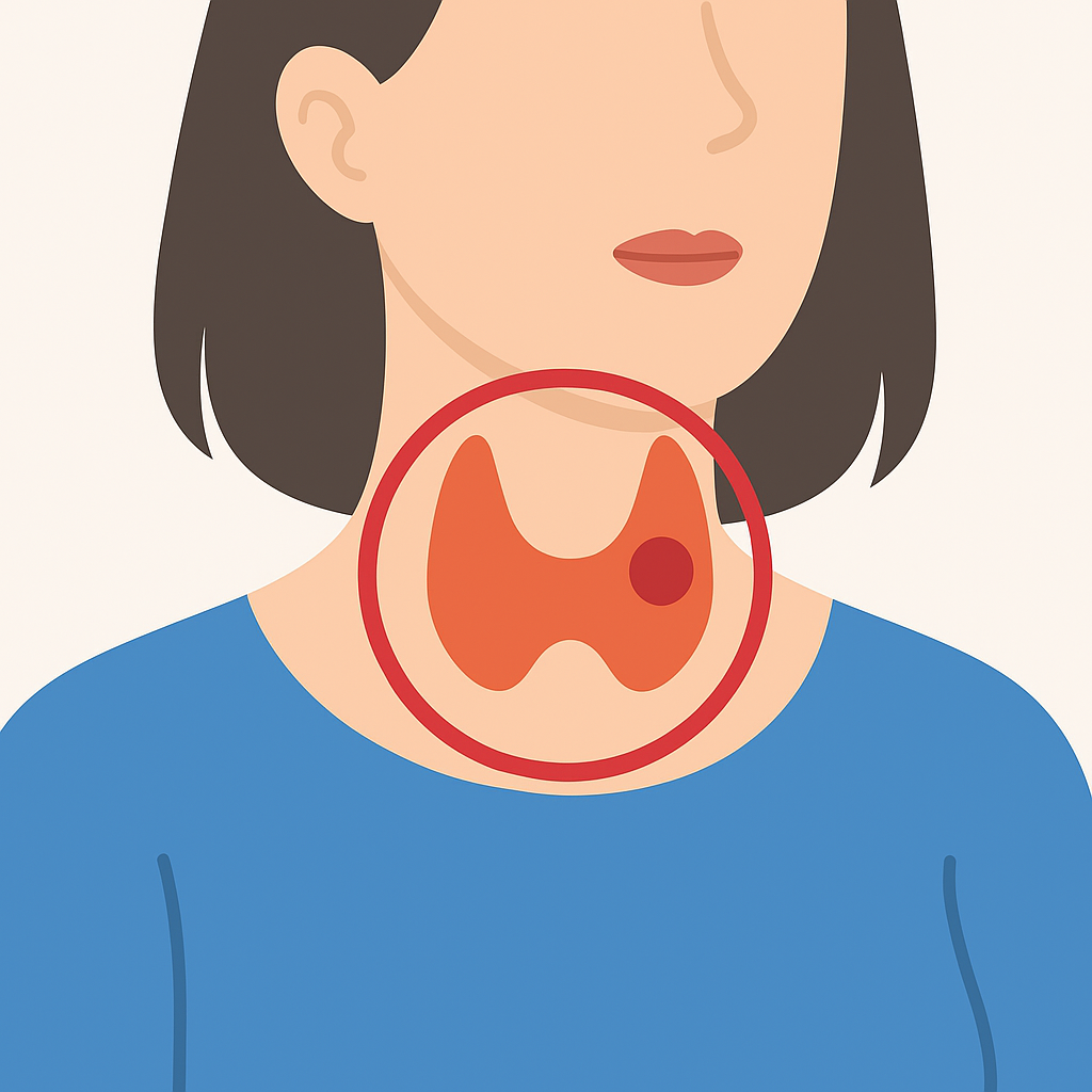 갑상선 결절의 개념과 정의를 설명하는 이미지