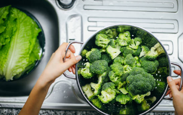 브로콜리 세척
