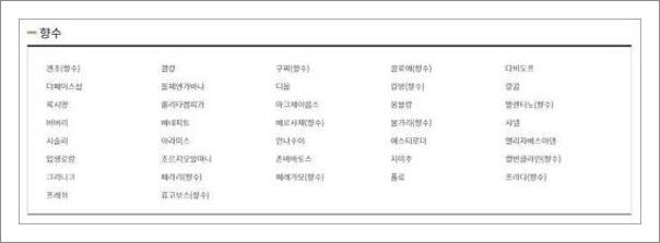 제주공항 면세점 브랜드
