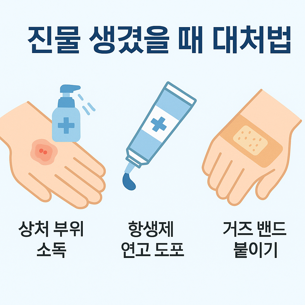 연고 추천 및 사용 가이드 이미지