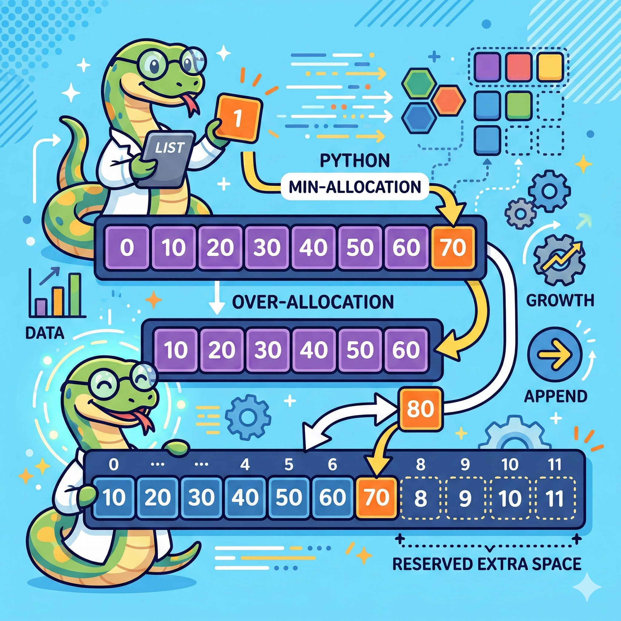 리스트 동적 할당