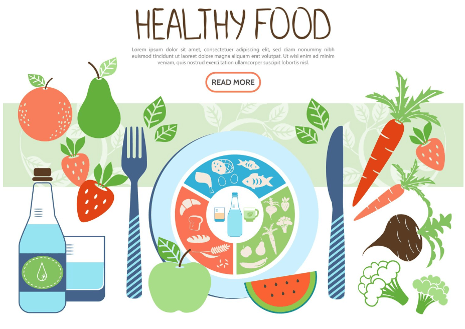 몸에 좋은 건강한 식단