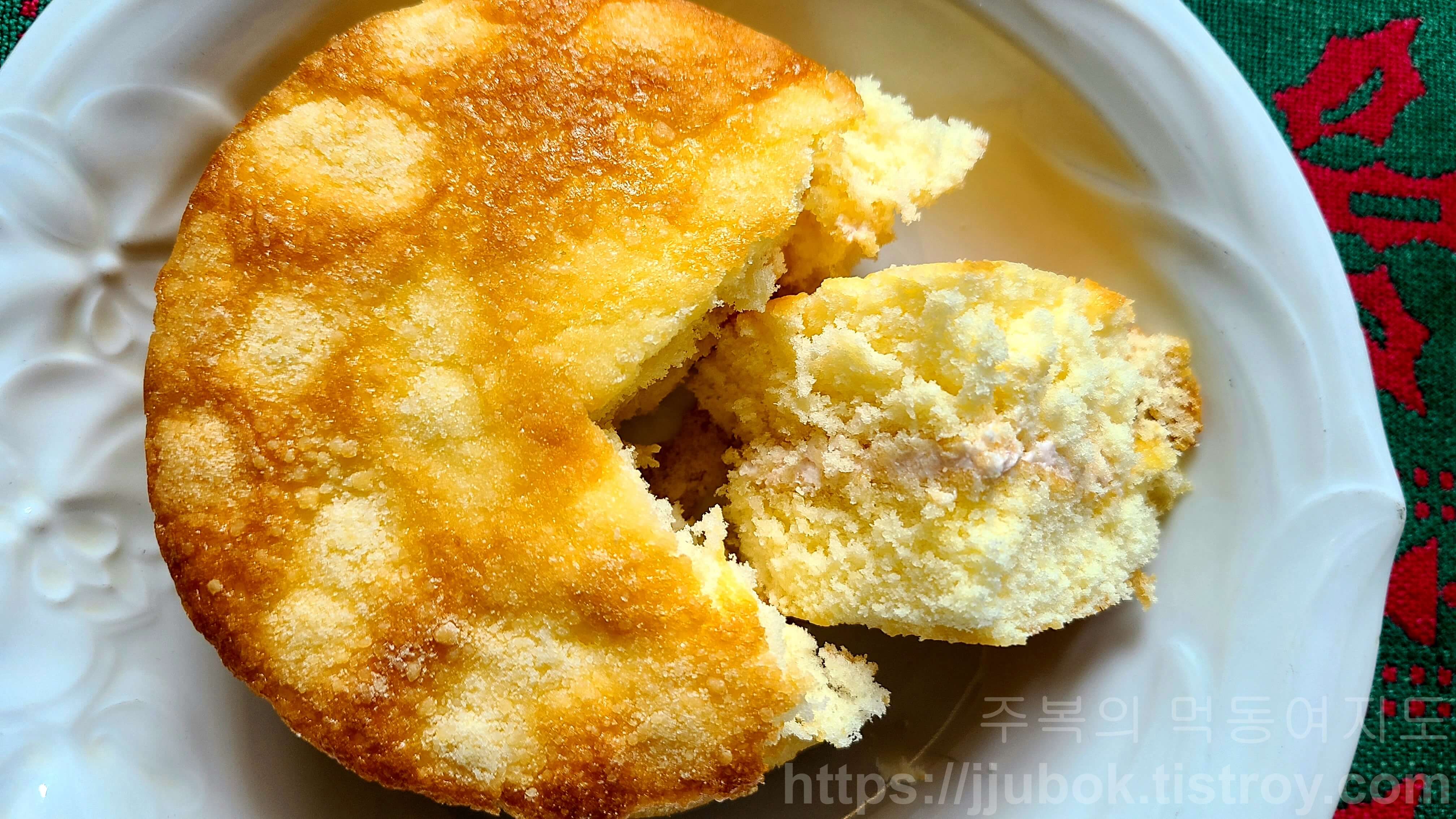 삼립-정통-보름달-딸기-크림-맛