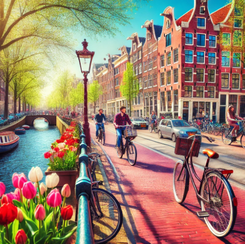 암테르담 자전거길 관련 이미지