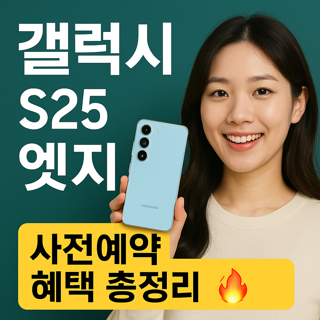 갤럭시 S25 엣지 사진