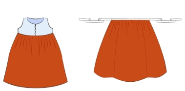 한복가이드 치마관련이미지