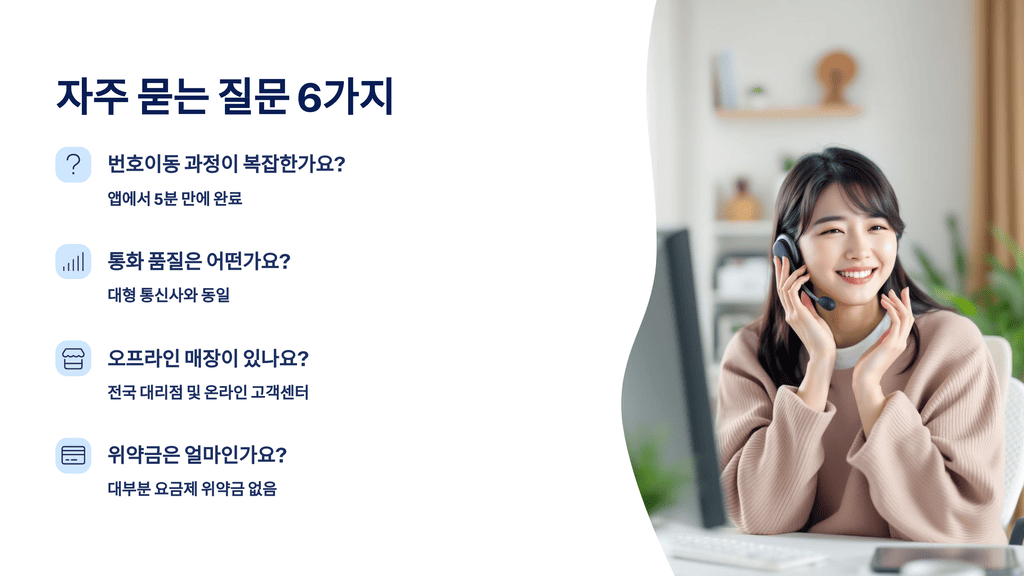 자주 묻는 질문 6가지