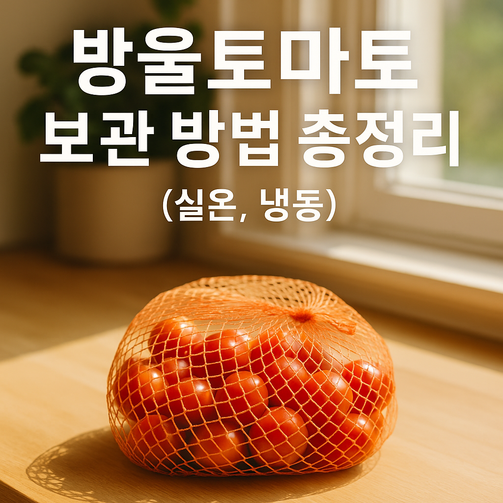 방울토마토 보관법