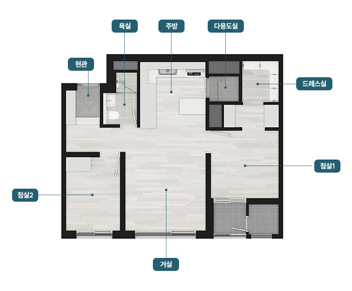 연신내 양우내안애 퍼스티지 평면도 53