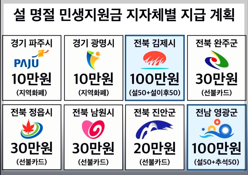 민생 지원금