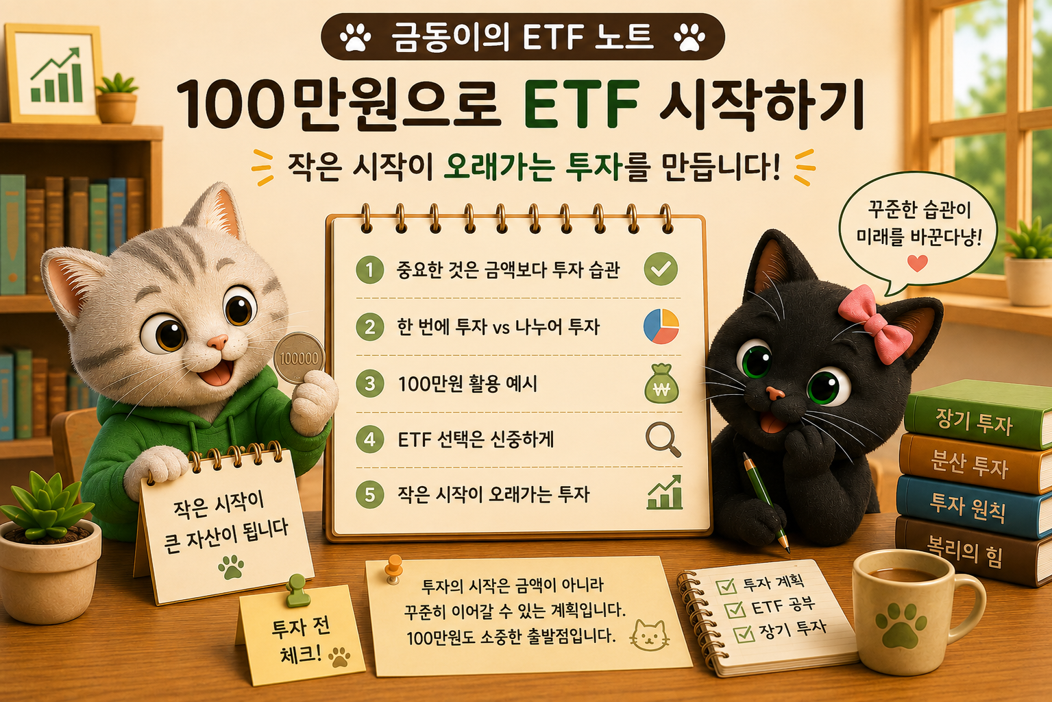 국내 주식ETF 100만원으로 ETF 시작해도 괜찮을까?