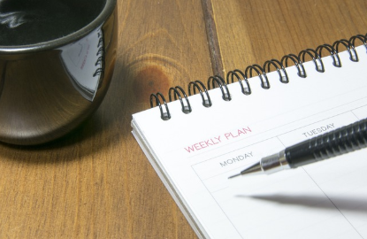 일주일 단위 플래너 쓰는 법