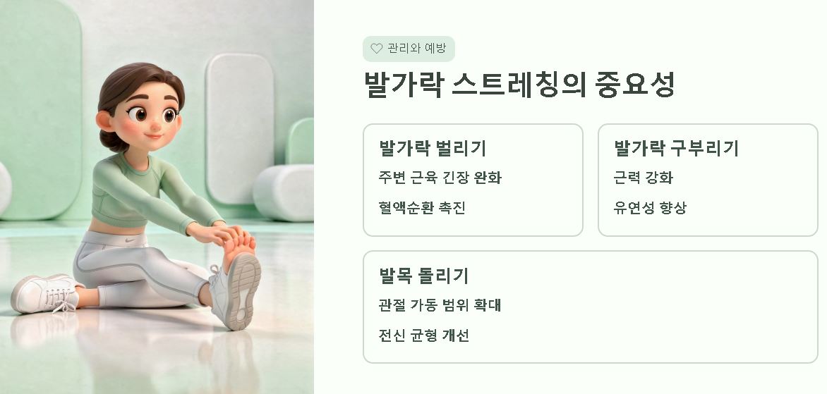 발바닥 앞쪽 통증의 원인 확인