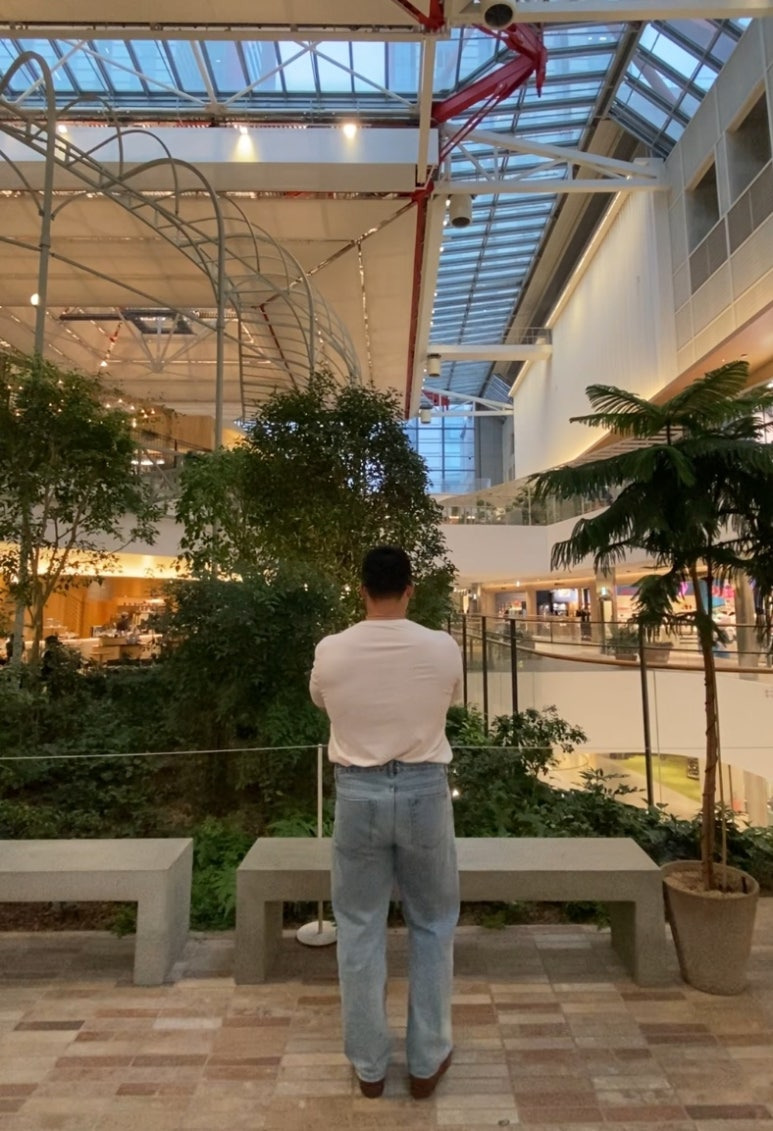 데일리룩('25. 10. 15<2>)무신사 쿨탠다드 무신사스탠다드 베이직 반팔티셔츠, 무신사스탠다드 레귤러 핏 데님 팬츠, 레드윙 아이언레인저 앰버하니스, 카시오 158W-1 실버