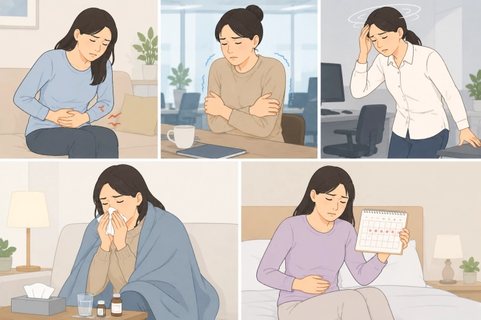 냉방병 증상