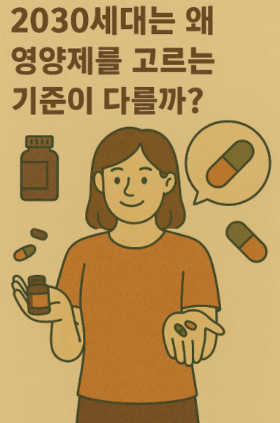 2030세대 영양제 사진
