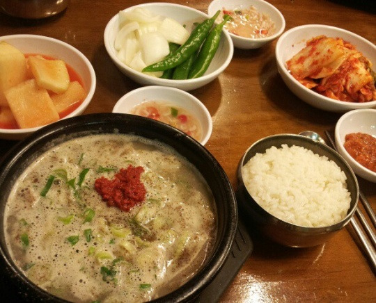 고양시 일산시장 순대국 맛집, 중앙식당