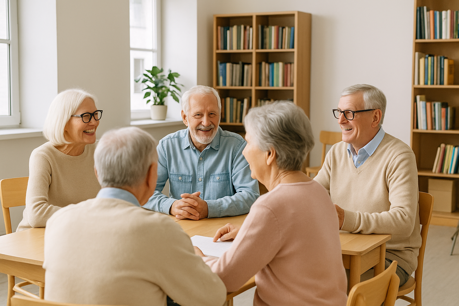 고령자 전용 커뮤니티