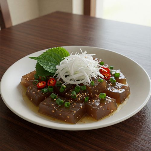 도토리묵무침