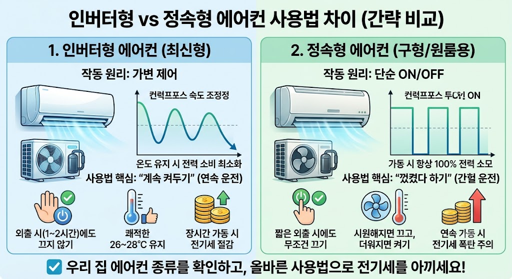 에어컨 전기세 절약 꿀팁