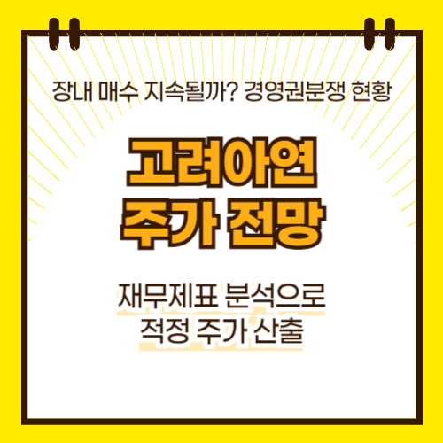 고려아연 주가전망(대표이미지)