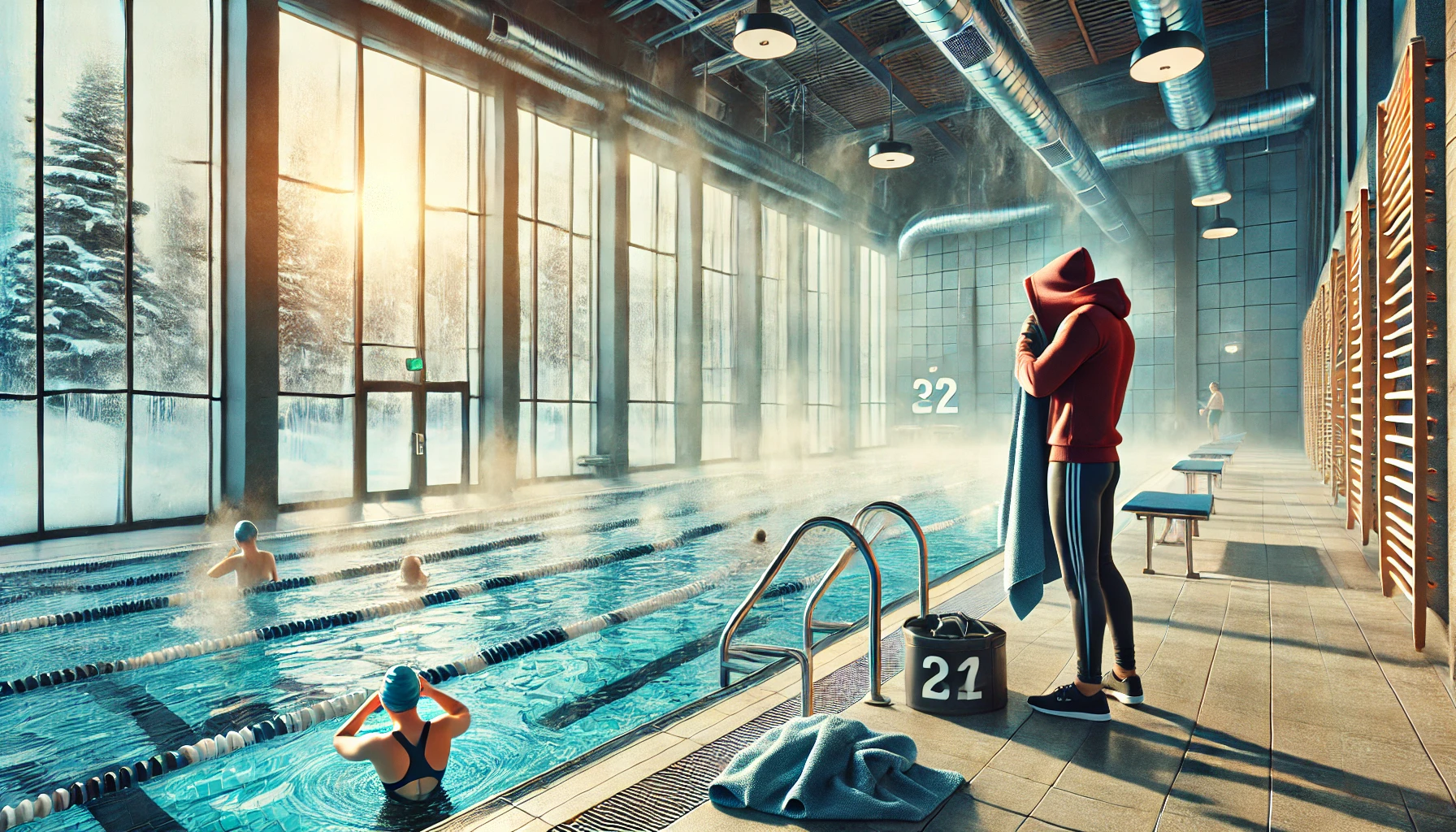 겨울철 실내 수영장 즐기는 방법