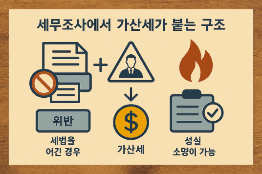 1인 사업자가 세무조사에서 "가산세" 가 붙는 구조와 피할 수 있는 기준