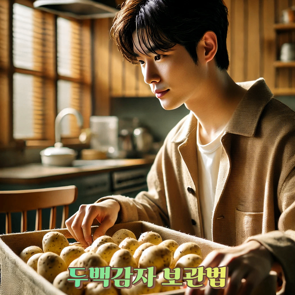 두백감자 보관법, 이 방법이면 신선함 2배 오래 유지!