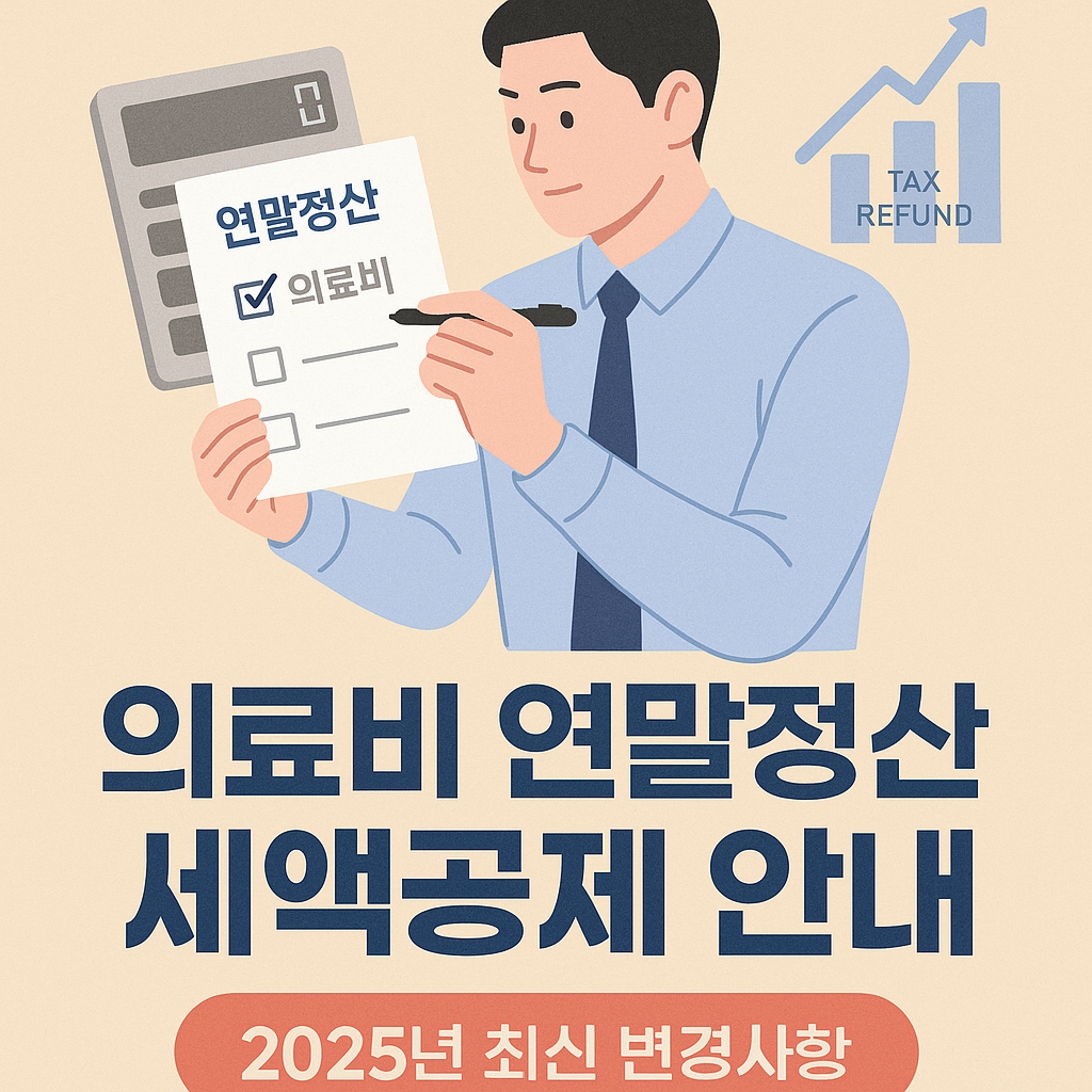 2025년 의료비 연말정산 세액공제