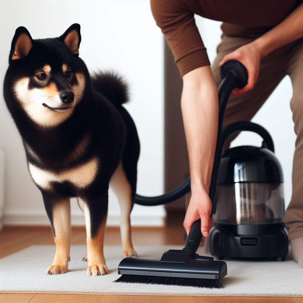 강아지 털 청소기
