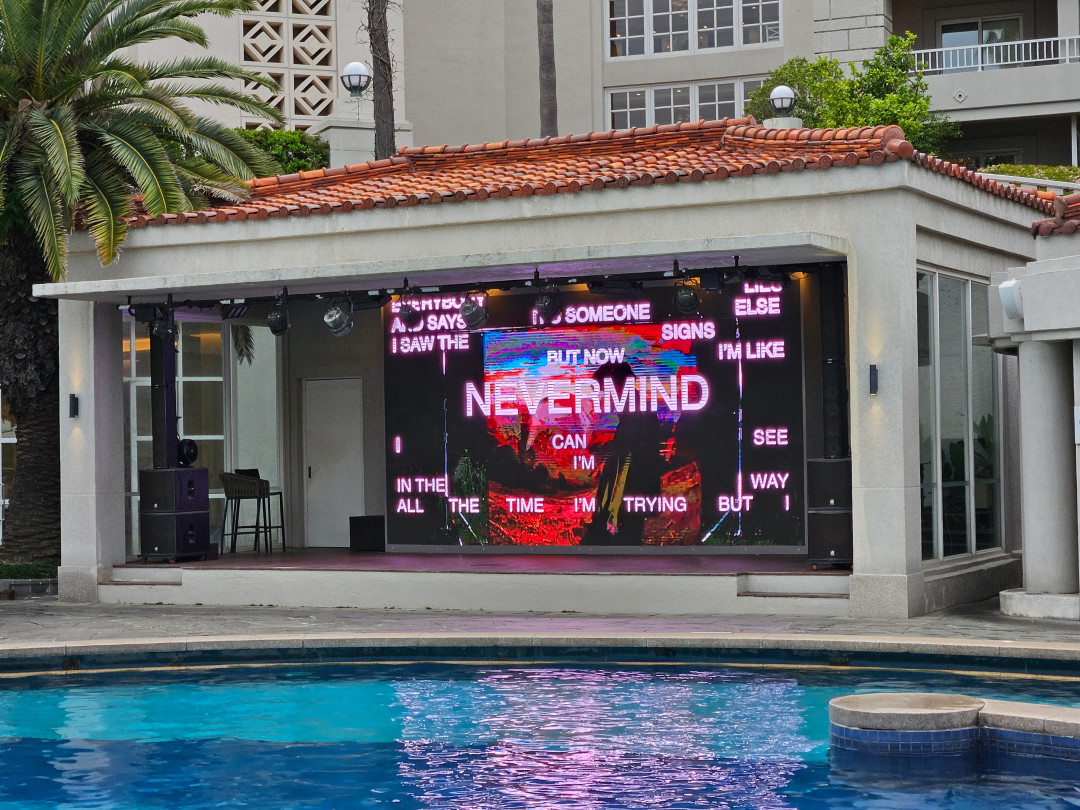 제주 신라호텔 무대