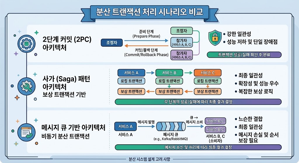 REST 기반 동기적 처리와 EDA 비동기 이벤트 스트리밍 구조를 하이브리드로 결합한 마이크로서비스 데이터 흐름을 표현