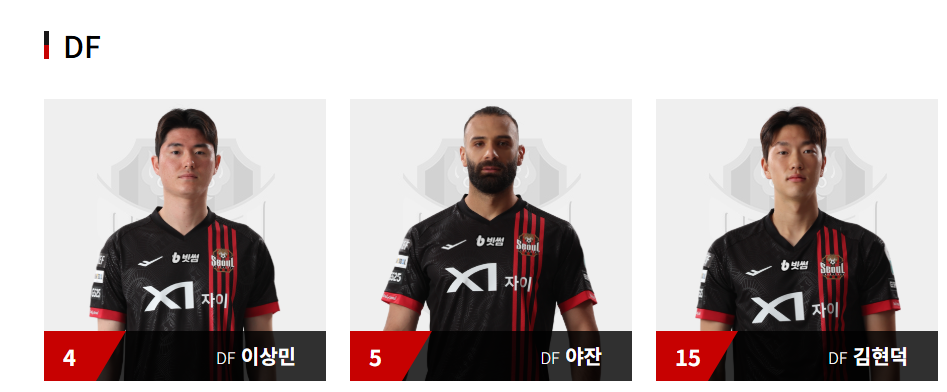 FC서울 감독,선수