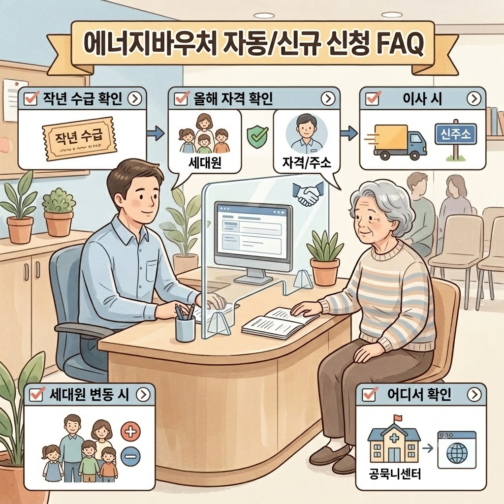 에너지바우처 신청 전 확인 순서