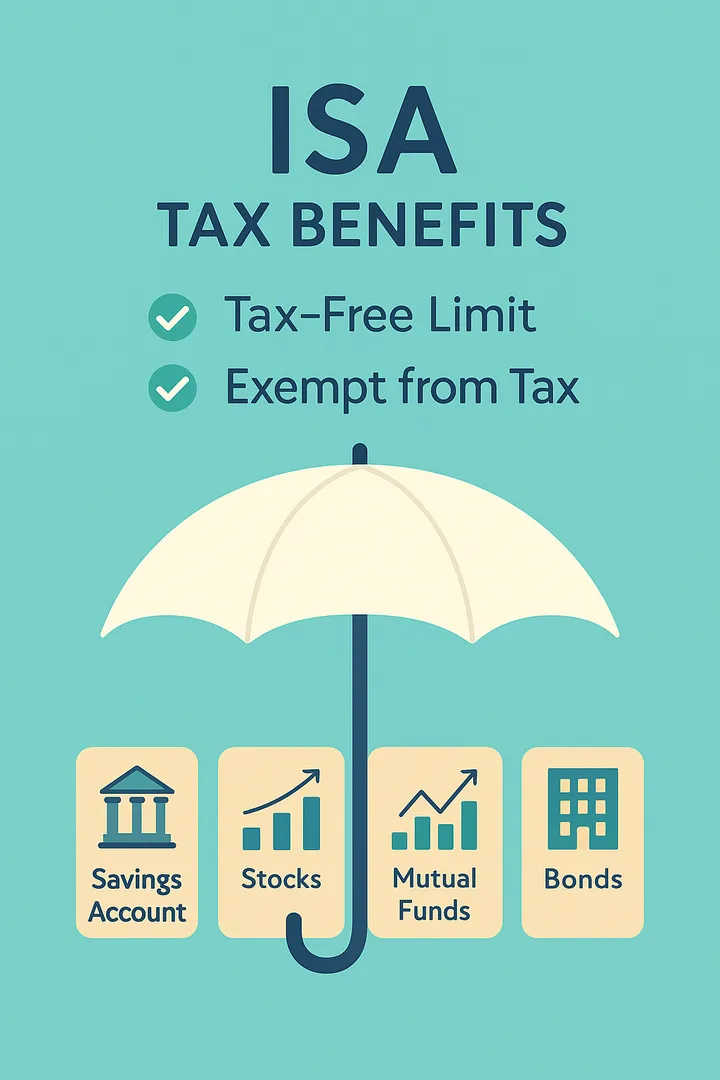 ISA 절세 혜택과 투자 유형 인포그래픽