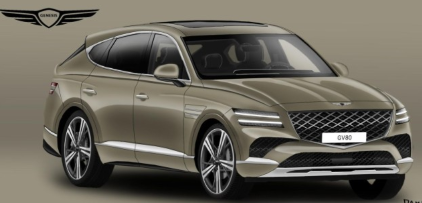 제네시스 GV80 페이스 리프트 2024예상 도면 이미지