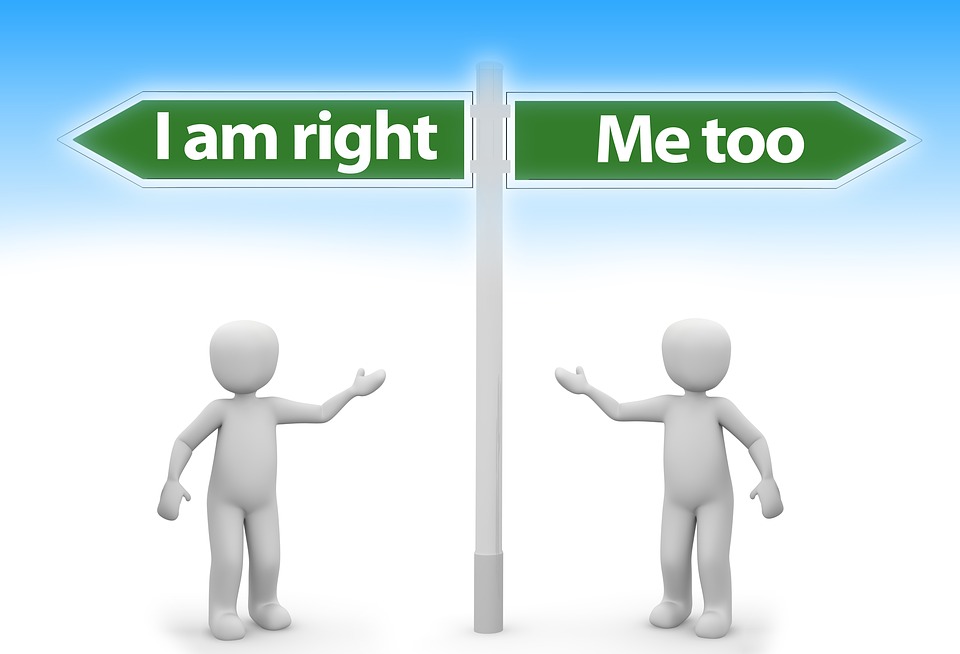 서로 다른 의견의 충돌은 당연