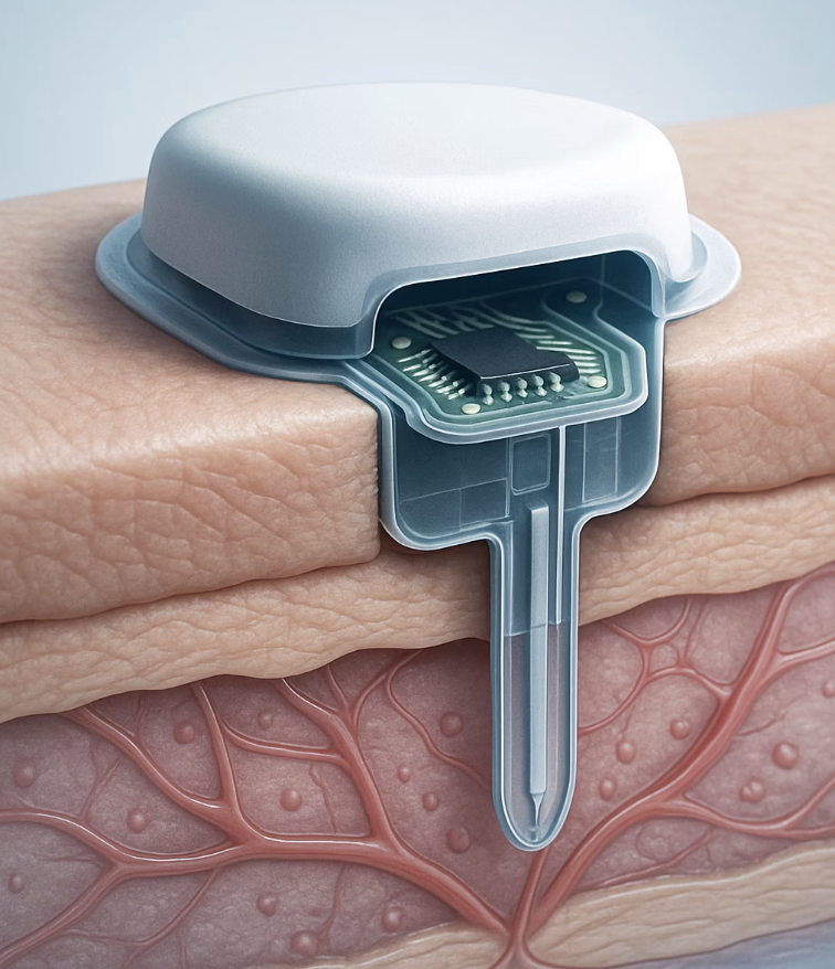 손가락 대신&amp;#44; 피부 밑에서 측정하는 혈당