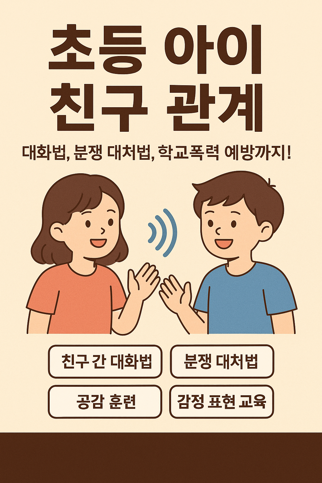 초등 아이 친구관계