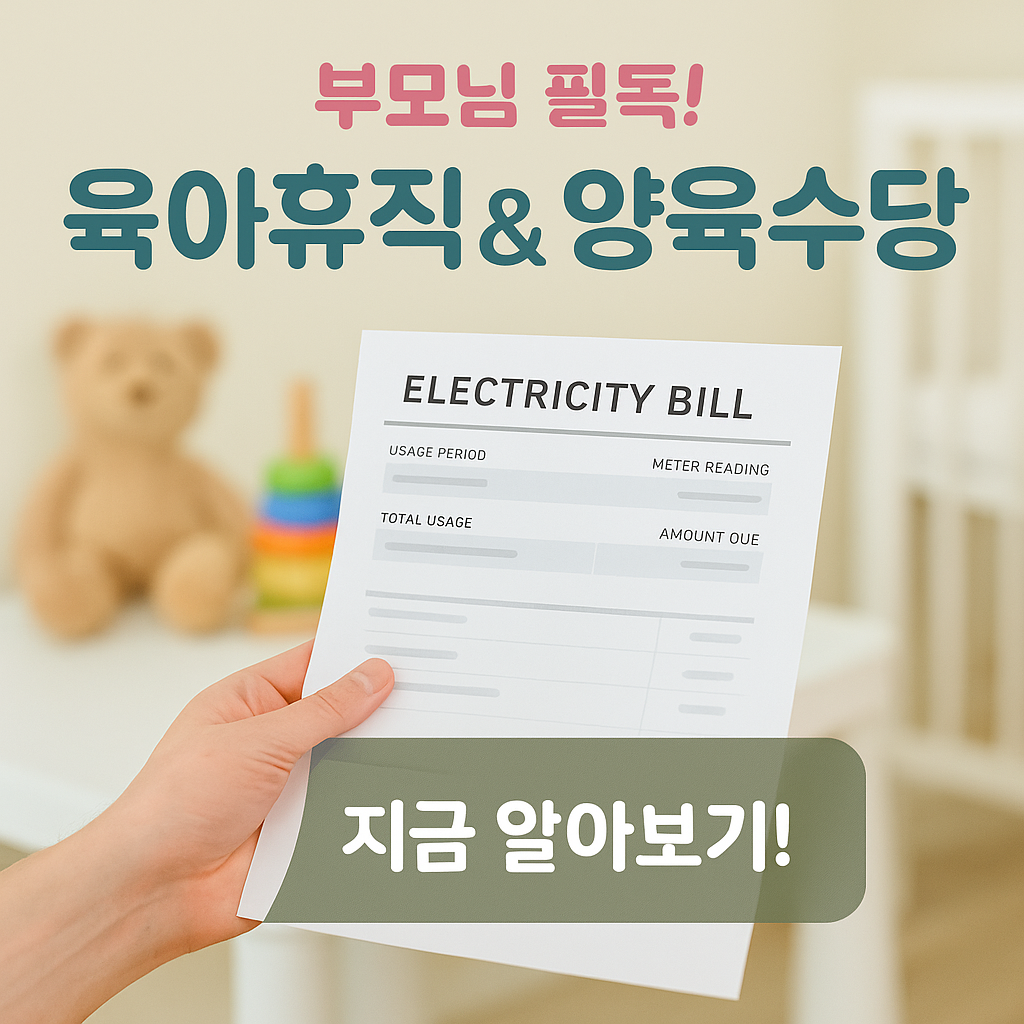 [5편] 2025년 육아휴직과 양육수당 혜택 완전정복!