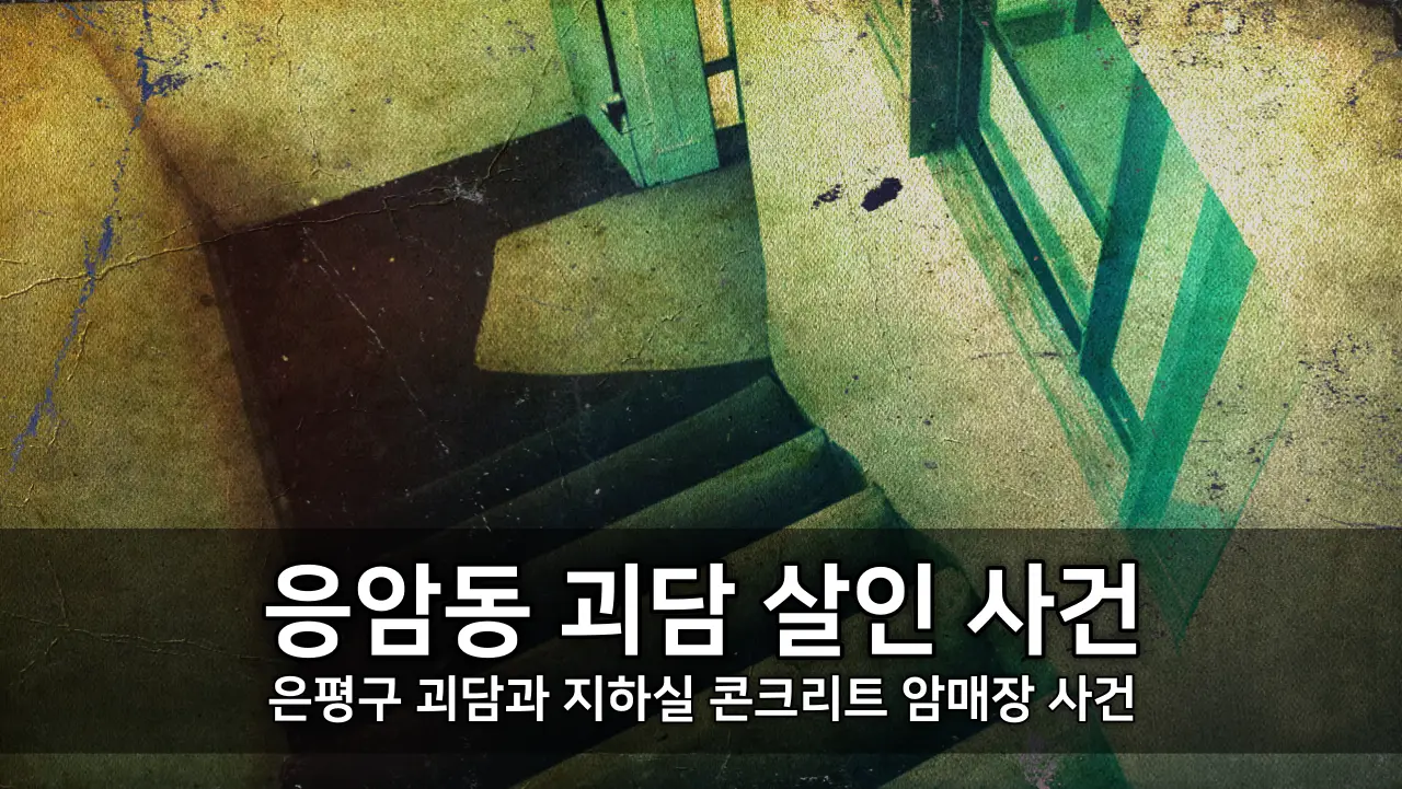 응암동 괴담 살인 사건 - 은평구 괴담 지하실 콘크리트 암매장 사건