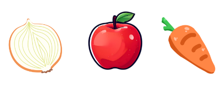 사과 당근 양파