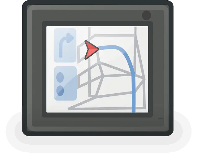 내비게이션 이미지 모습