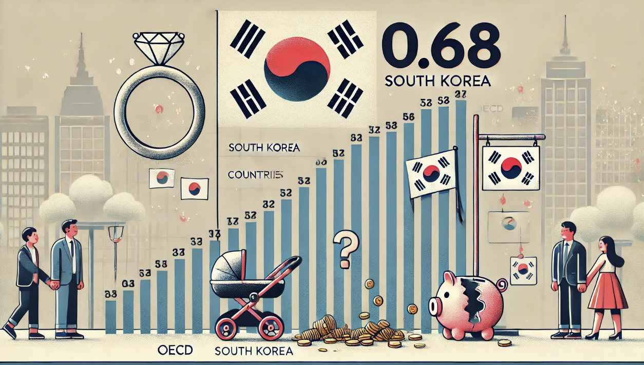 위기 수준의 출산율 0.68명