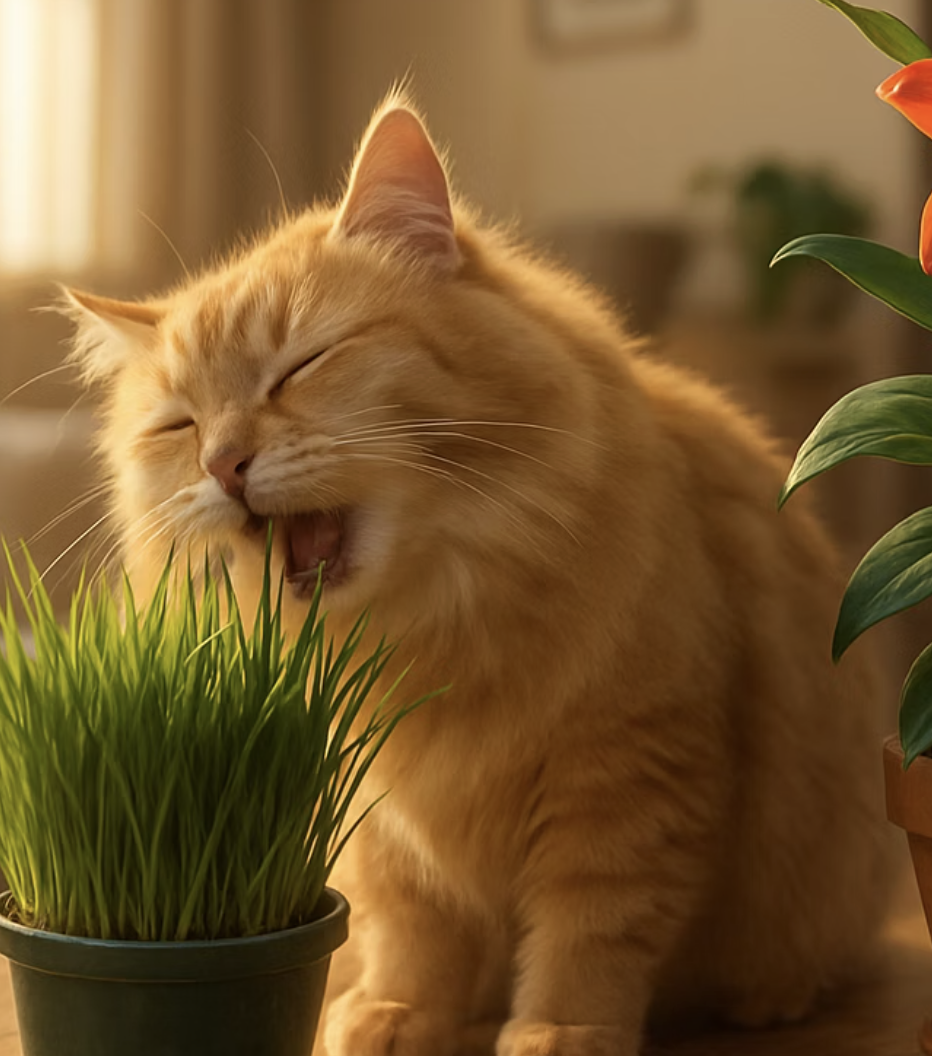 다섯째, 위험한 식물로부터 고양이를 지키는 법