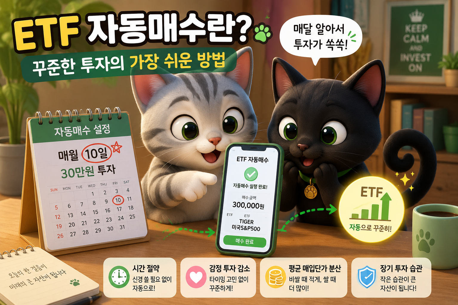 국내 주식 ETF 자동매수 관련 내용