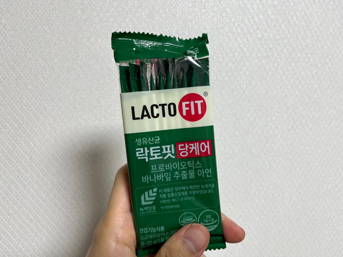 10개들이 포장 모습